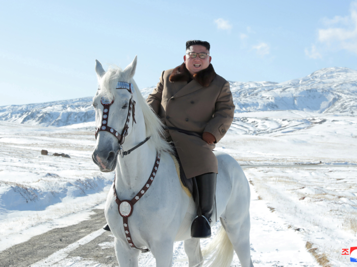 Mt. Paektu is a loaded location for the Kim family — and North Koreans.