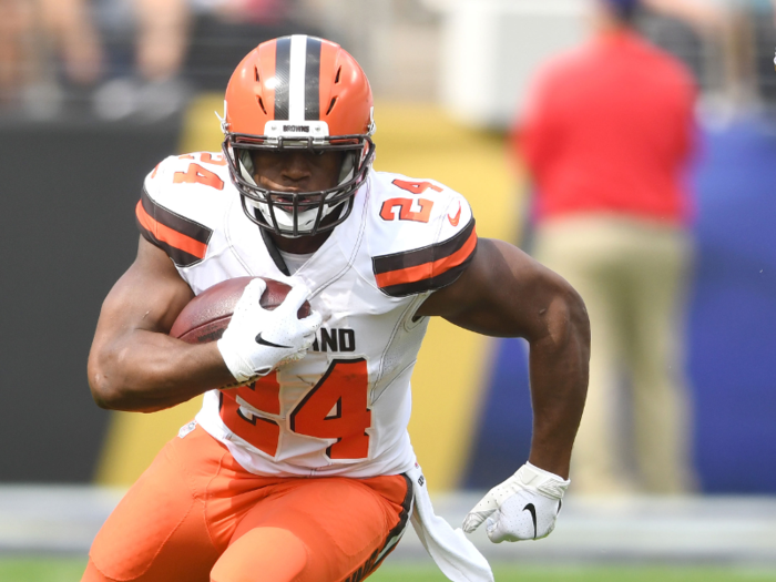 SELL HIGH: Nick Chubb, RB, Cleveland Browns