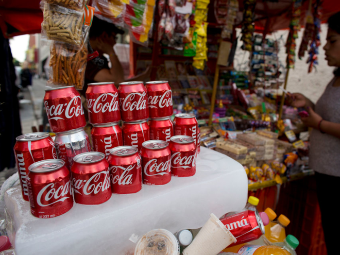 5. Coca-Cola — brand value: $63.4 million