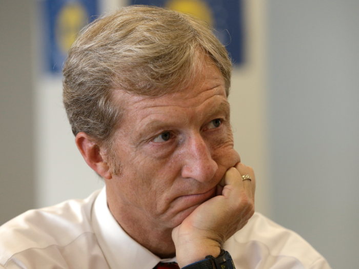 Presidential hopeful Tom Steyer might be trying to become America
