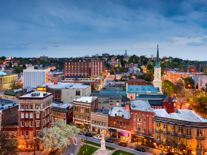 18. Macon-Bibb County, Georgia, had a net population loss from migration of 7,291 between 2010 and 2018 — 3.1% of the metro