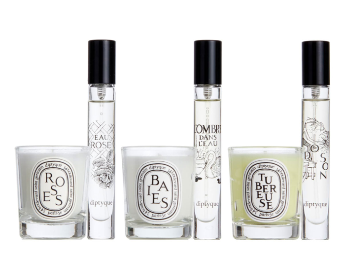 Diptyque Travel Size Candle Set