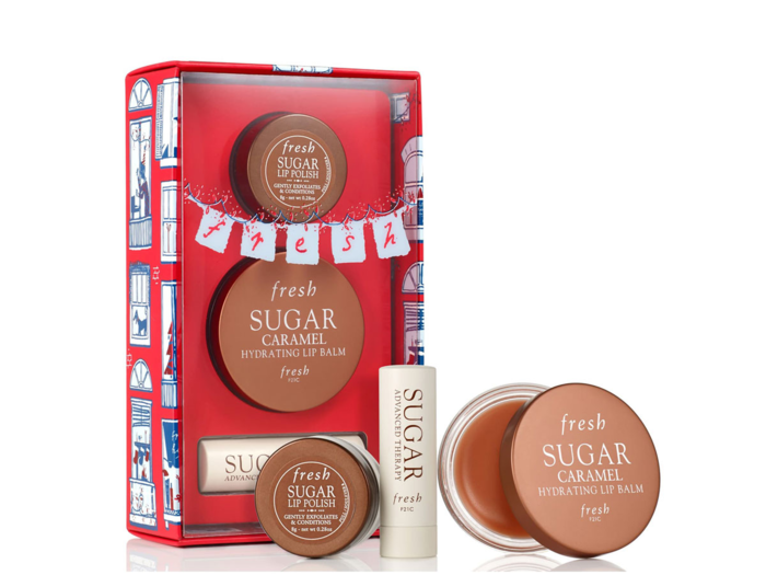 Fresh Sugar Caramel Hydrating Lip Balm Set