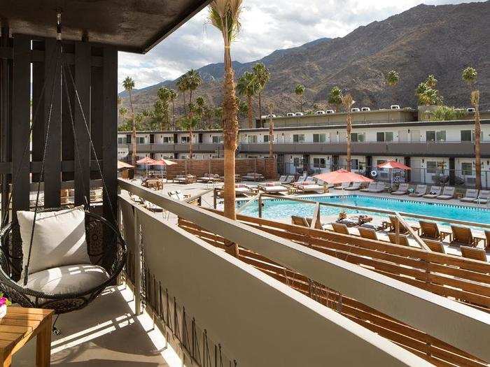 Hotel review: The V Palm Springs is a design-forward boutique hotel you can book for under $100 a night - even on a holiday