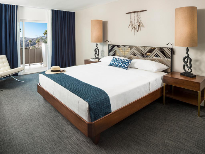 Hotel review: The V Palm Springs is a design-forward boutique hotel you can book for under $100 a night - even on a holiday