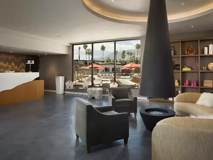 Hotel review: The V Palm Springs is a design-forward boutique hotel you can book for under $100 a night - even on a holiday