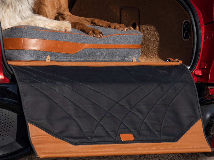 For school pickups and dropoffs, the automaker recommends pairing it with the Interior Protection Pack that comes with seat covers, a rear bumper protector, and protective floor and space mats throughout the car.