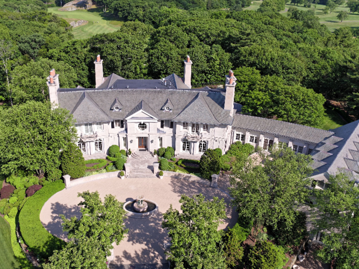 The billionaire is selling his eight-bedroom Boston-area home for $38 million.