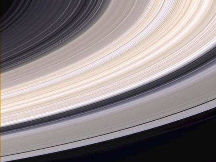 Cassini imaged Saturn