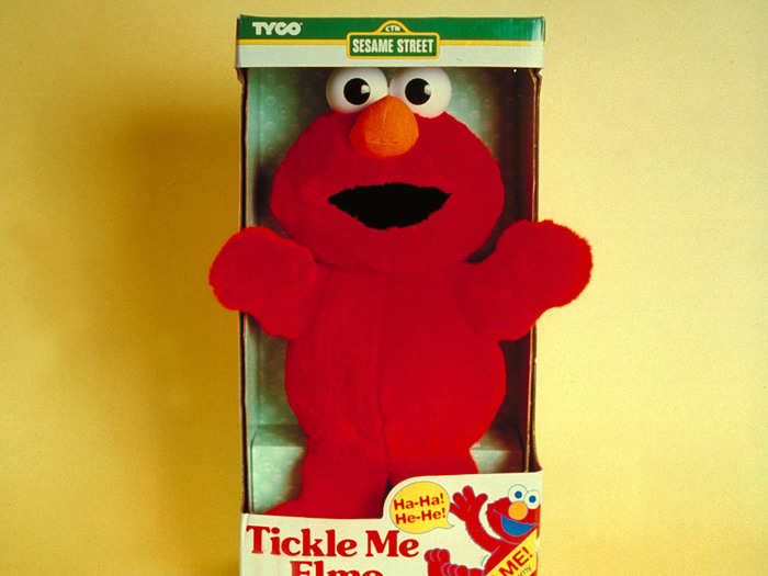 A Tickle Me Elmo doll could sell for around $60.