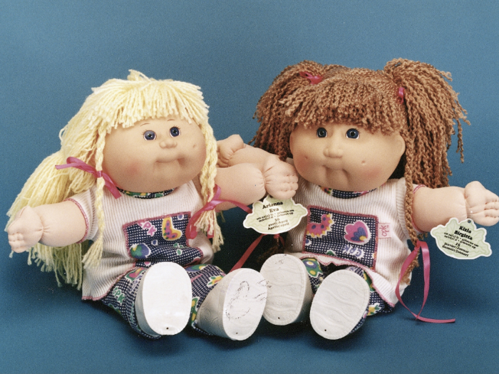 Cabbage Patch Kids dolls are more valuable if they