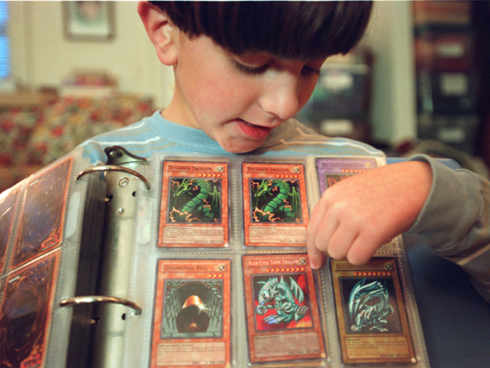 Yu-Gi-Oh! cards can also sell for thousands, depending on the card