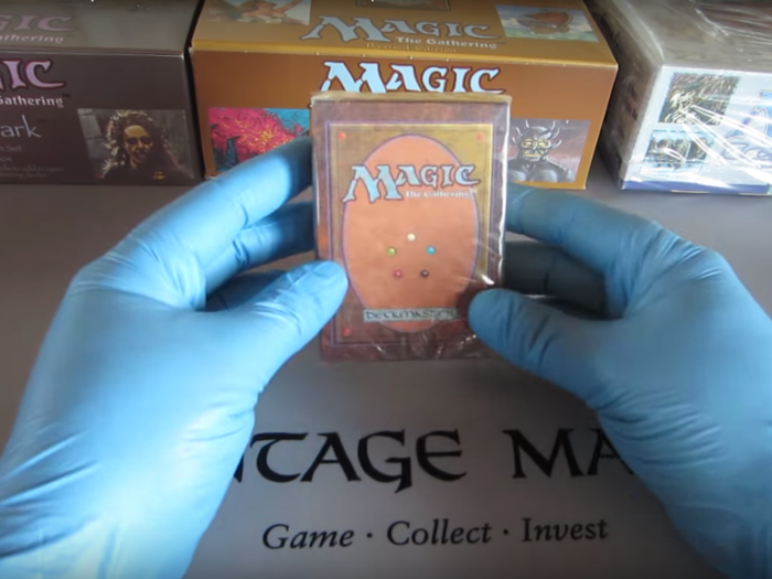 Magic: The Gathering card sets can sell for thousands of dollars.