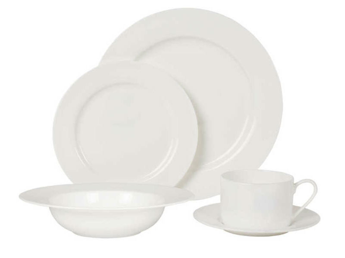 The best all-white dinnerware set