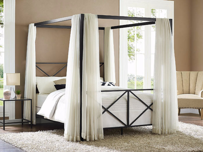 The best bed frame with a canopy