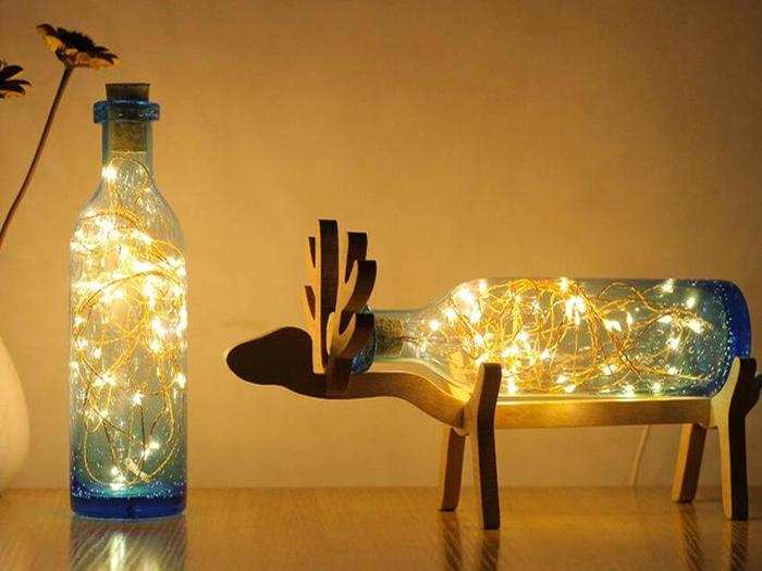 Reindeer lamp