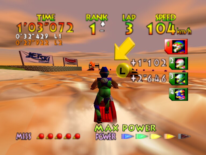 8. "Wave Race 64"