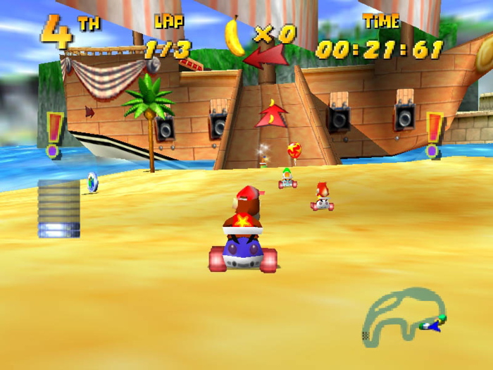 20. "Diddy Kong Racing"