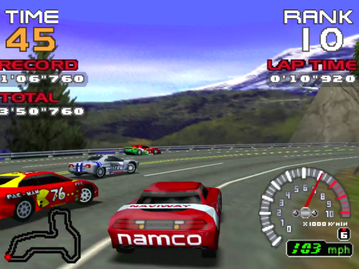 32. "Ridge Racer 64"