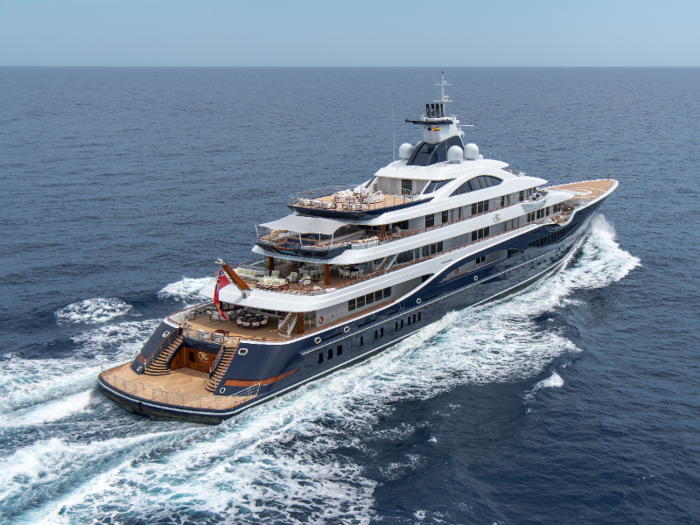 Launched in 2019, the brand-new superyacht belongs to an unidentified Monaco resident.