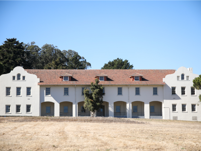 So in 2018, the Presidio Trust launched the Fort Winfield Scott Campus for Change project asking for "mission-driven organizations" to submit proposals that would breathe new life into the fort and its 22 historic buildings.