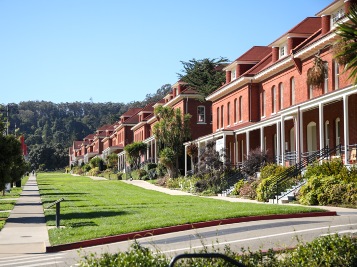 The Presidio National Park is unusual — it