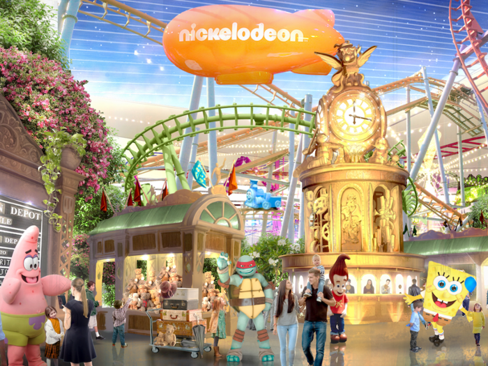 Triple Five Group and Nickelodeon announced in September of 2016 that they would bring Nickelodeon Universe, the largest indoor theme park in the Western Hemisphere, to the complex. A new opening was slated for the fall of 2018.