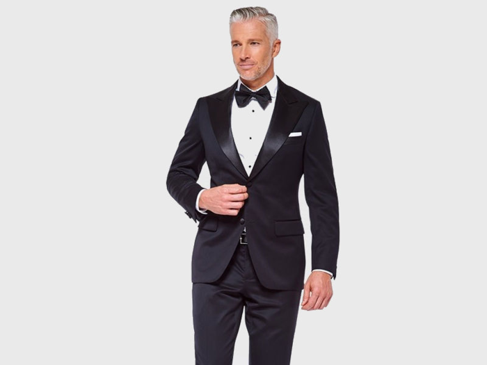 The best suit for black tie events