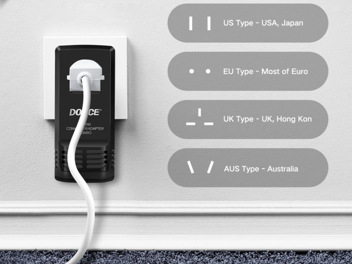 The best convert and travel adapter combo