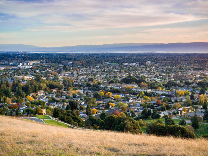 2. 94539: Fremont, California, is about an hour away from San Francisco and 30 minutes from San Jose.