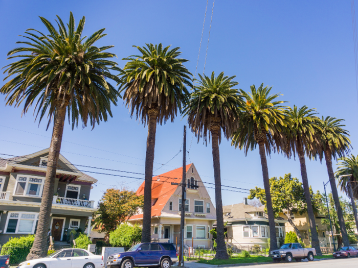 7. 95125: San Jose, California, is a little over an hour drive from San Francisco.