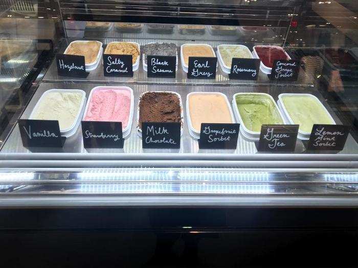 I was tempted by the gelato.