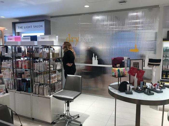 There is also a Drybar for all your blowout needs.