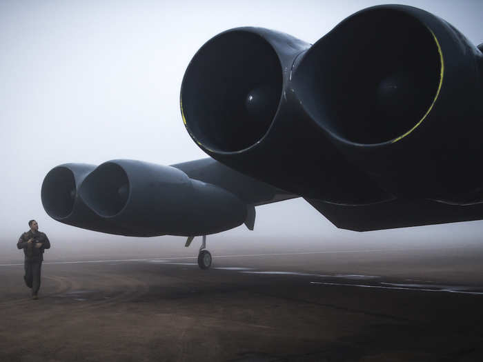 "We are the last ones to touch the jet and the first ones to catch the jet," said US Airman 1st Class Thomas Chase, 2nd AMXS 96th AMU crew chief.