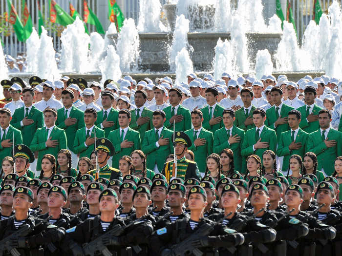 Turkmenistan declared independence from the Soviet Union in October 1991, two months before the union