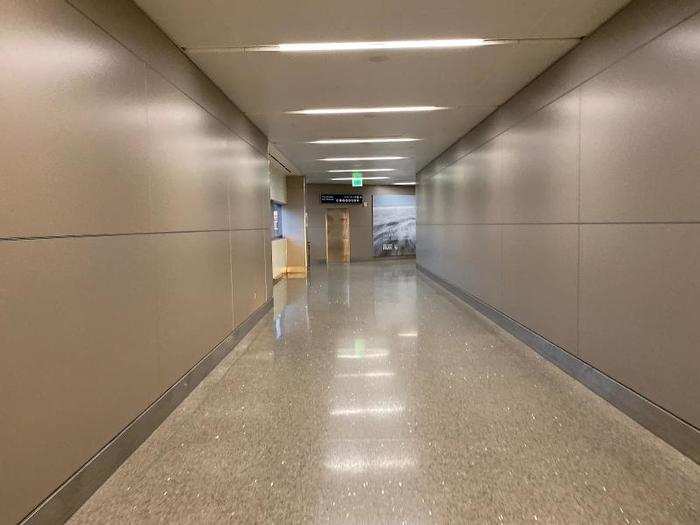 ... And more creepy, empty hallways ...