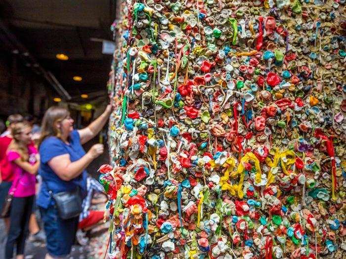 And, stop by the gum wall while you