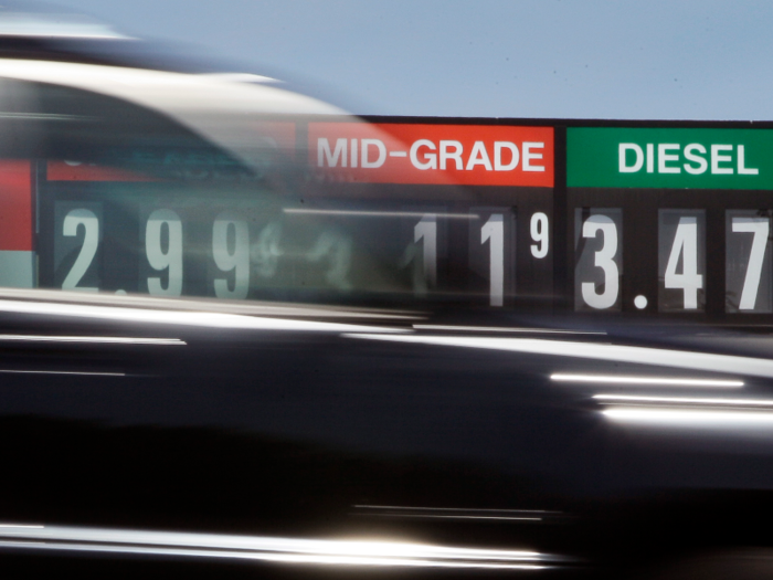 But gas prices rose dramatically in 2011. From then until late 2014, the national average remained above $3 per gallon of regular gas. According to CNN Money, experts primarily blamed tensions with Iran and a resurgent global economy for the price hike.