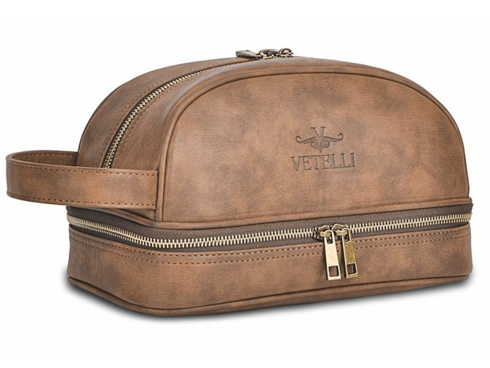 The best imitation leather toiletry bag