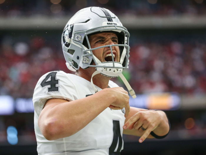 Derek Carr, QB, Oakland Raiders