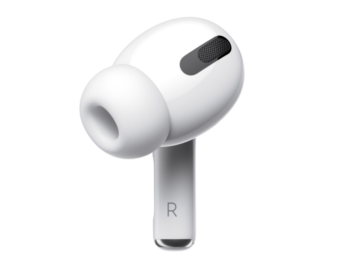 The AirPods Pro have an in-ear design that fits in your ear canal, while the regular AirPods simply sit in your ears. The tips are made of flexible silicone.