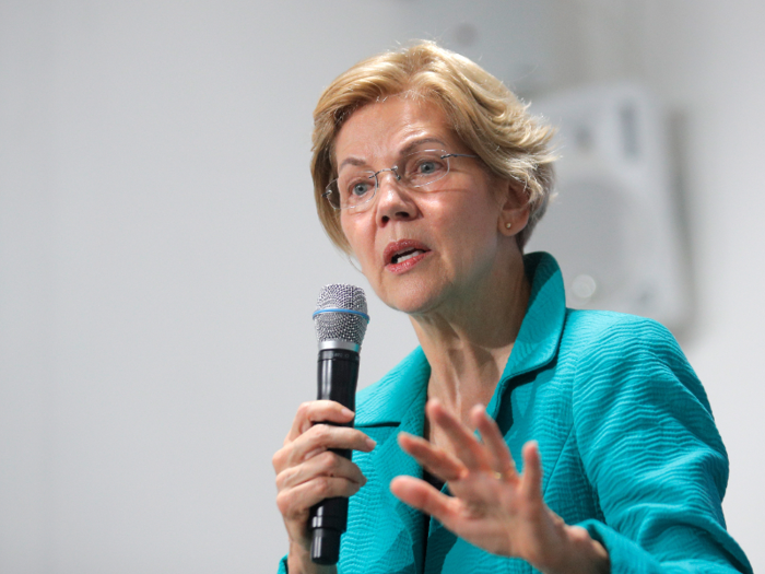 While Warren and her husband are reportedly millionaires, their fortune doesn