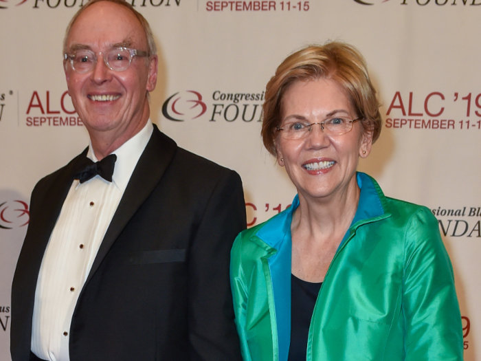 Warren has been married to Bruce Mann, a professor at Harvard Law School, for almost 40 years.