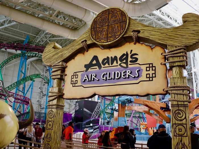 I loved seeing all the television shows I watched as a kid come to life in these rides. I found rides from shows like Avatar: The Last Airbender, Jimmy Neutron: Boy Genius, The Fairly OddParents, SpongeBob SquarePants, and more.