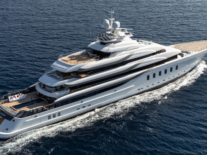 1. Madsummer, a 311-foot megayacht built this year, will be the show