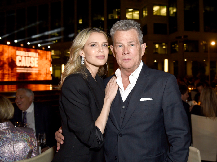 ... and Canadian musician David Foster and his daughter, 90210 star Sara Foster.