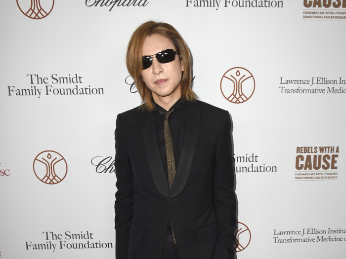 ... Japanese musician Yoshiki Hayashi ...