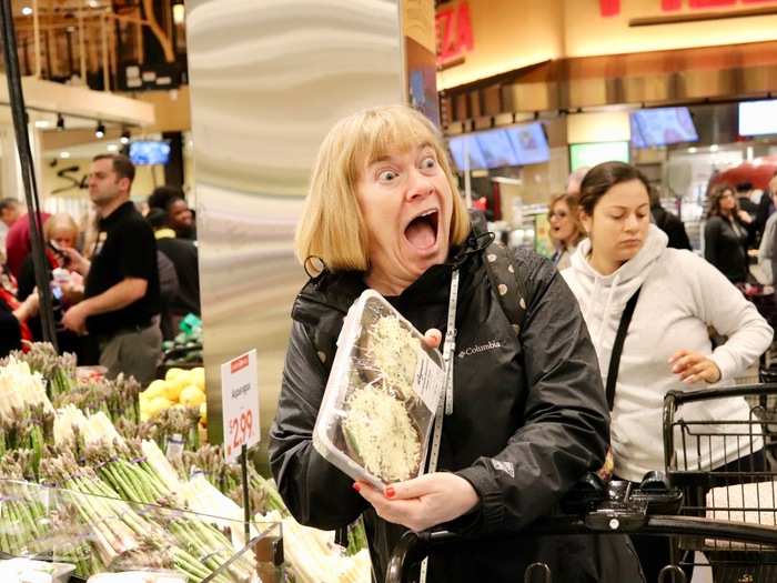 Throughout the rest of the store, Wegmans lovers were easy to spot.