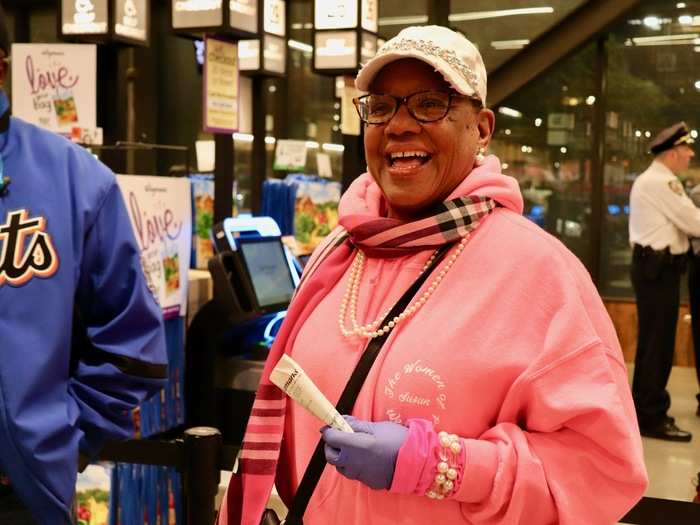 Myers is a member of Women of Wegmans, a group of fans that has attended more than 10 Wegmans store openings and seeks to make the first purchase at each store.