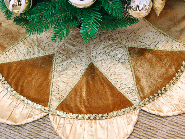 The best elegant tree skirt